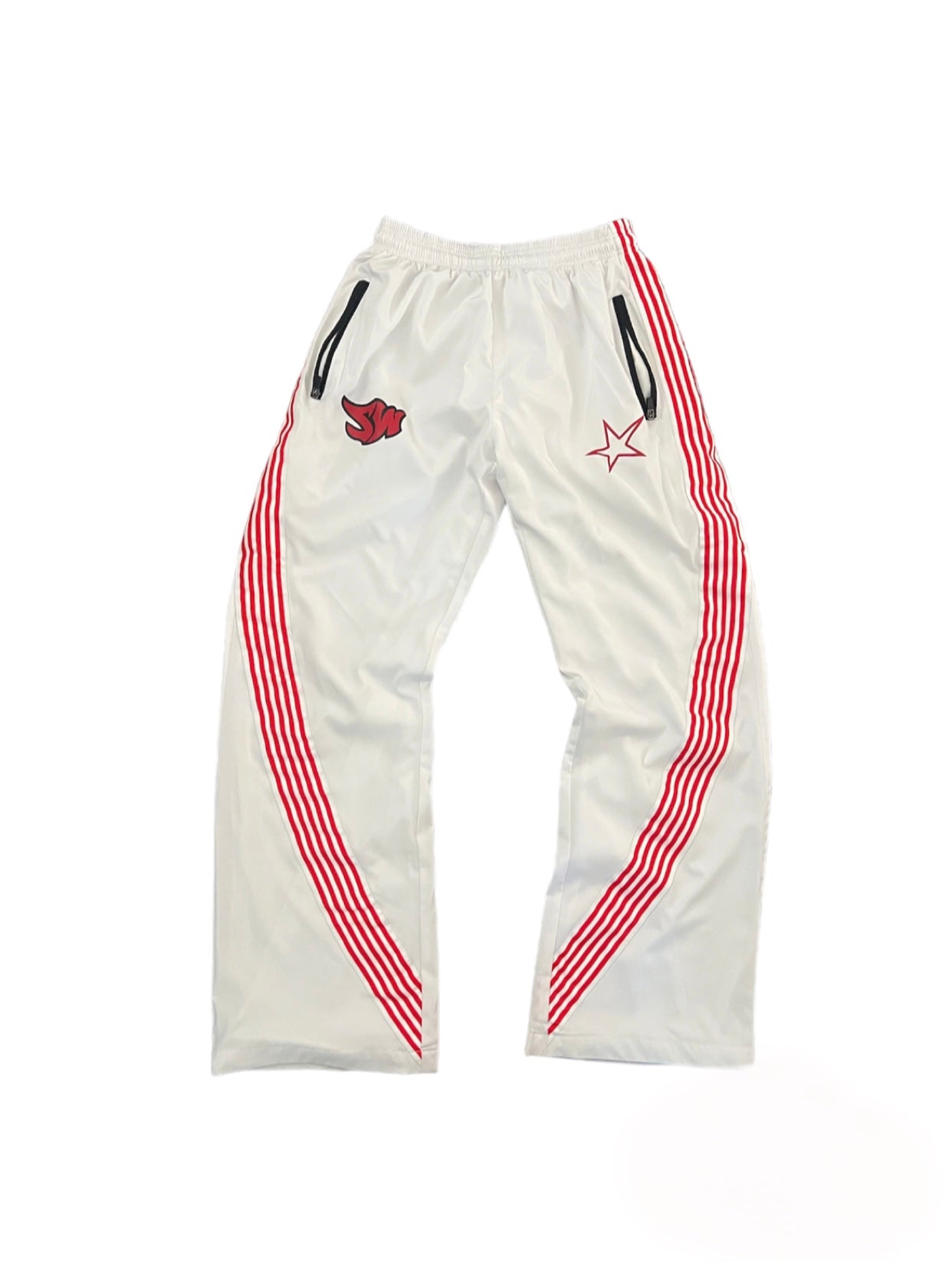 Starz tape pants white/red